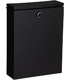Amazon.co.jp: グリーンライフ ポスト 壁掛け 大型 スチール メール便